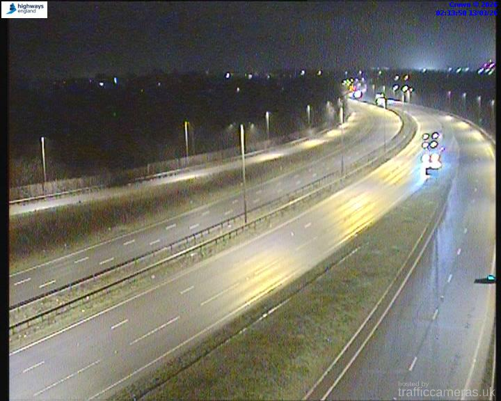 A14 32/3L J8 Off-Slip W/Bound Verge