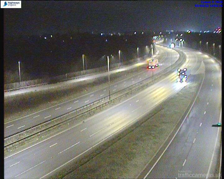 A14 32/3L J8 Off-Slip W/Bound Verge