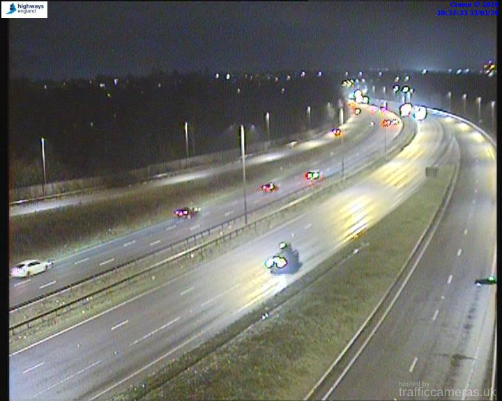 A14 32/3L J8 Off-Slip W/Bound Verge