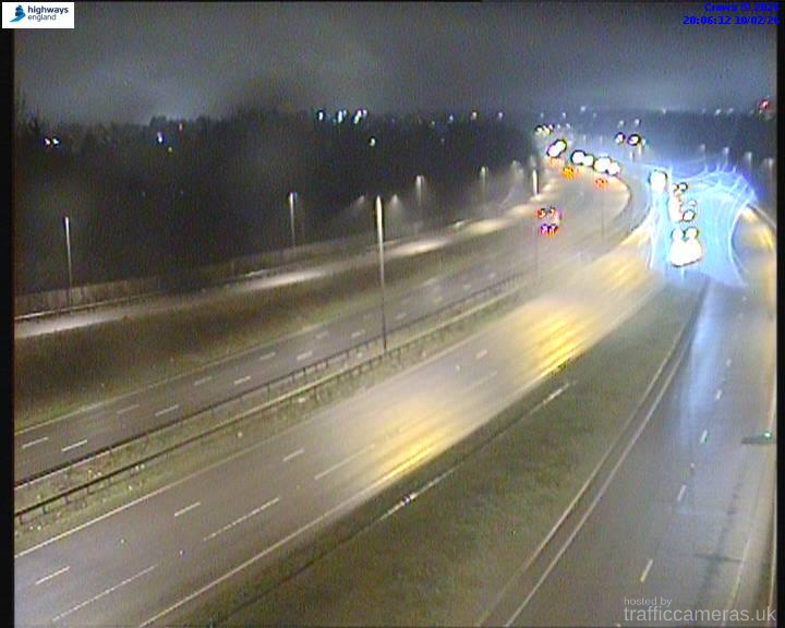 A14 32/3L J8 Off-Slip W/Bound Verge