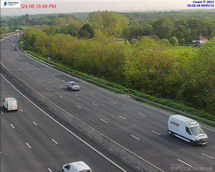 M23 Junction 8 to 9 camera 5