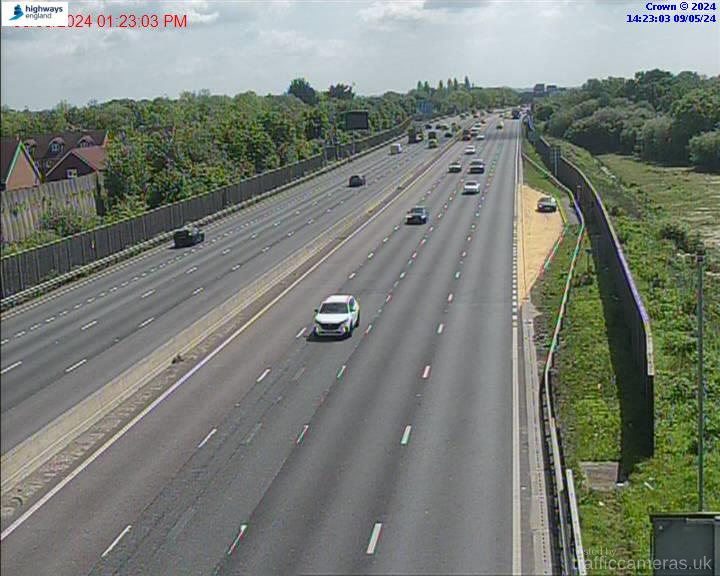 M23 Junction 8 to 9 camera 1
