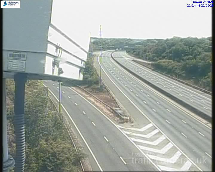 M25 Junction 19 – Northbound
