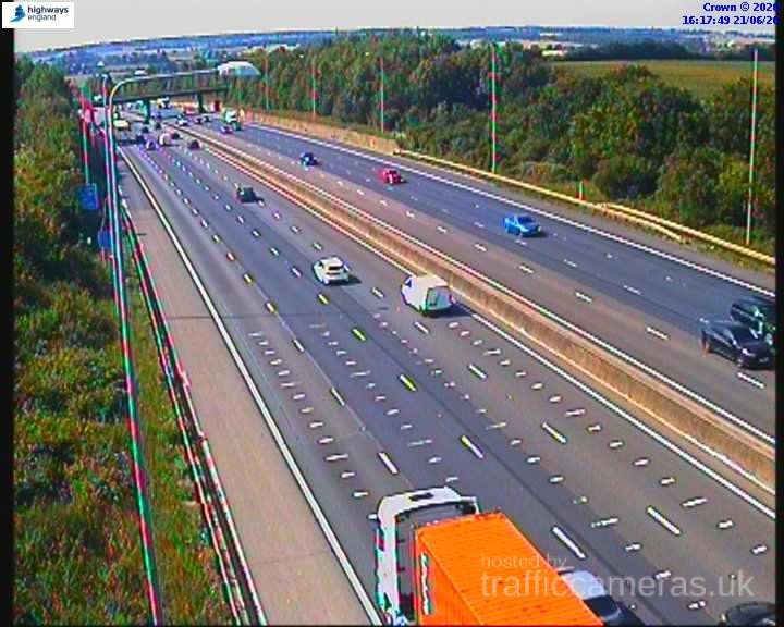 M25 156 4b 70 junction 27 26
