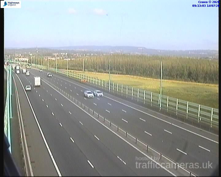M4 165 1a junction 17 junction 18