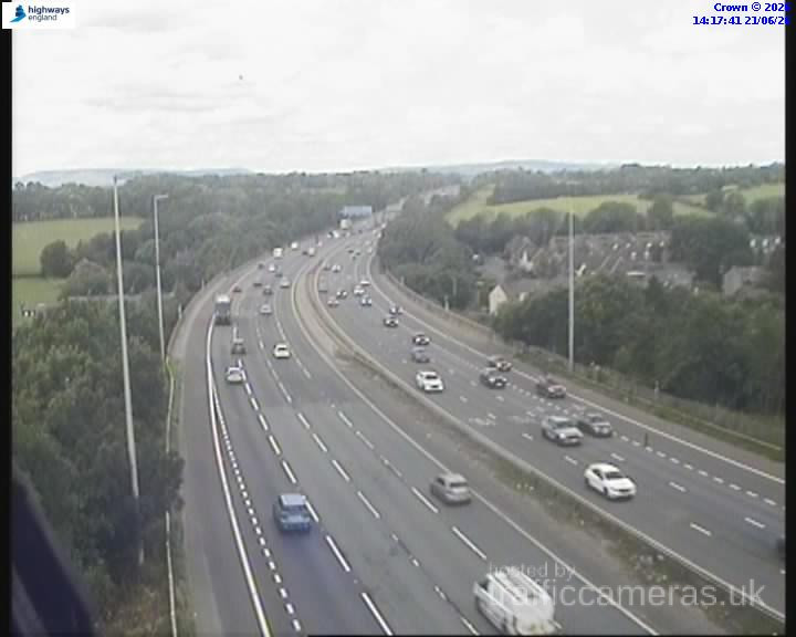 M56 20 7a junction 8 Bowden