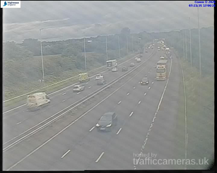 M6 396 5b junction 36 junction 35