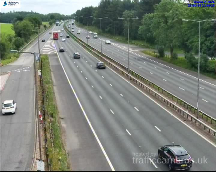 M6 291 7b junction 20a 19