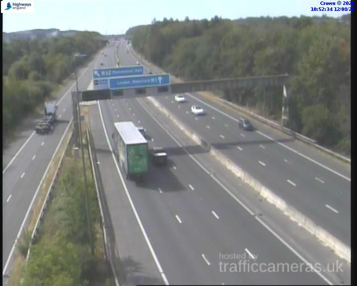M62 Junction 19