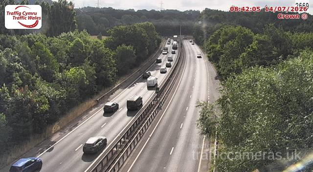 A465 Abergavenny West Off slip
