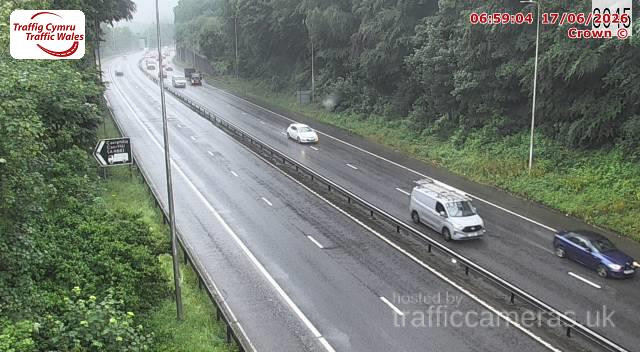 A470 Nantgarw S Footbridge