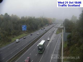 M74 Motorway Live Traffic Cameras - Traffic Cameras UK