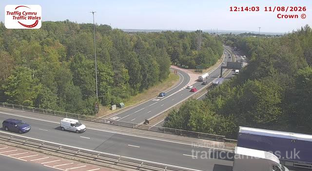 A55 Junction 34 – Westbound