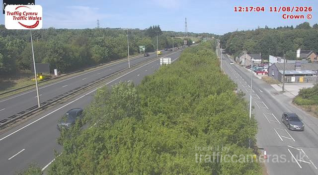 A55 Junction 32A – Eastbound