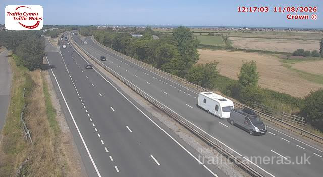 A55 Junction 24 – Westbound