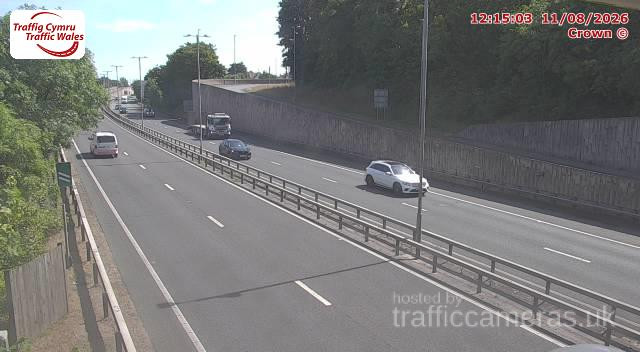 A55 Junction 20 – Westbound