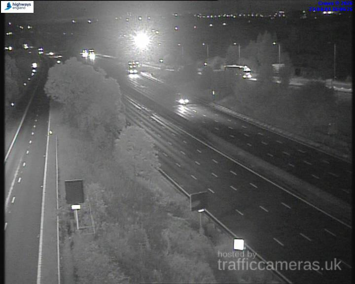 A55 J1 Kingsland Interchange west