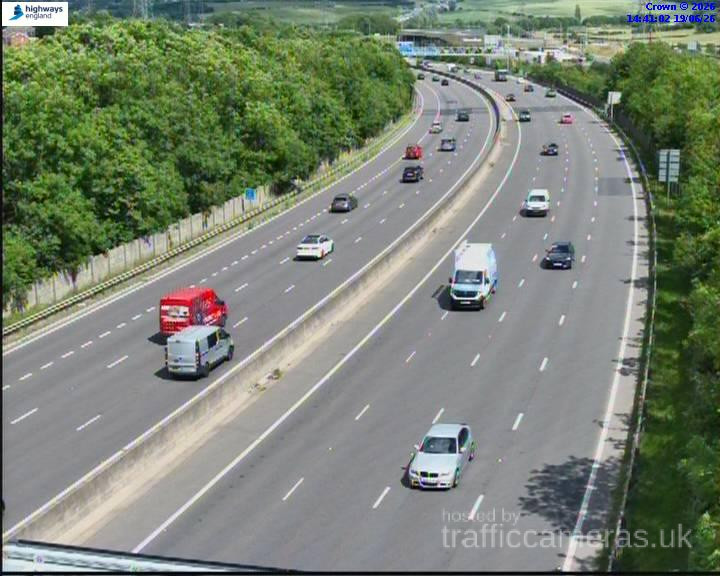 M1 264 2a junction 34 North 35