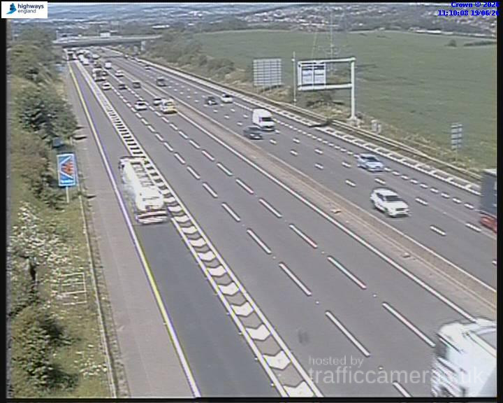 M1 258 8a junction 33 34