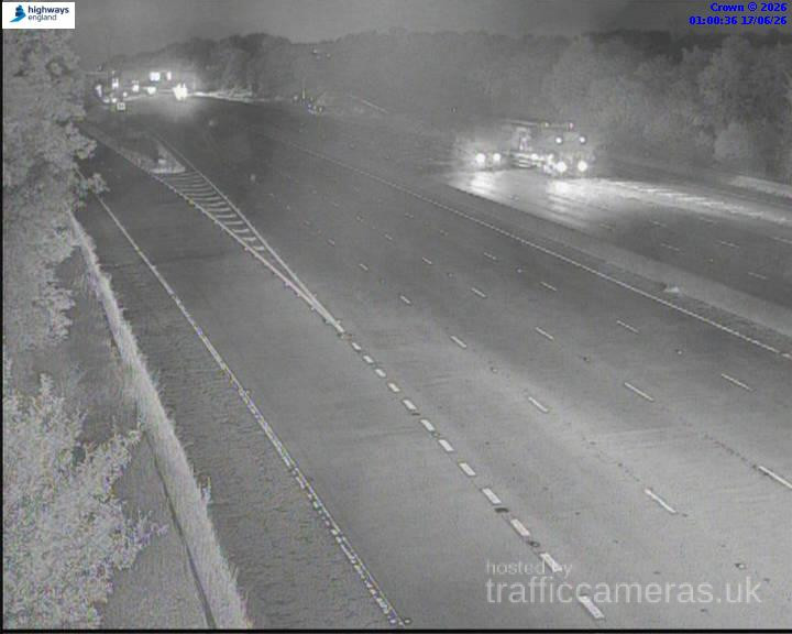 M1 244 5b junction 31 woodall