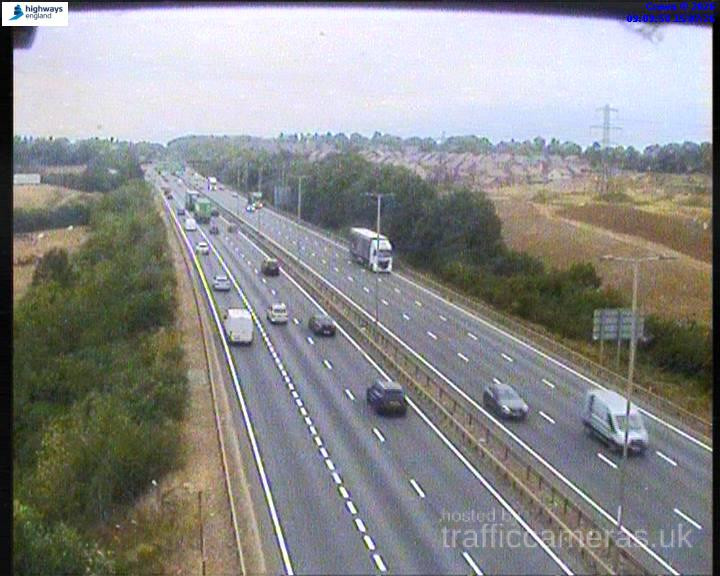 A14 31 2b junction 8 junction 7 Westbound