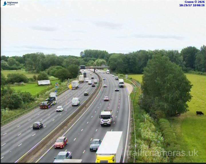 M1 142 6a junction 20 junction 21