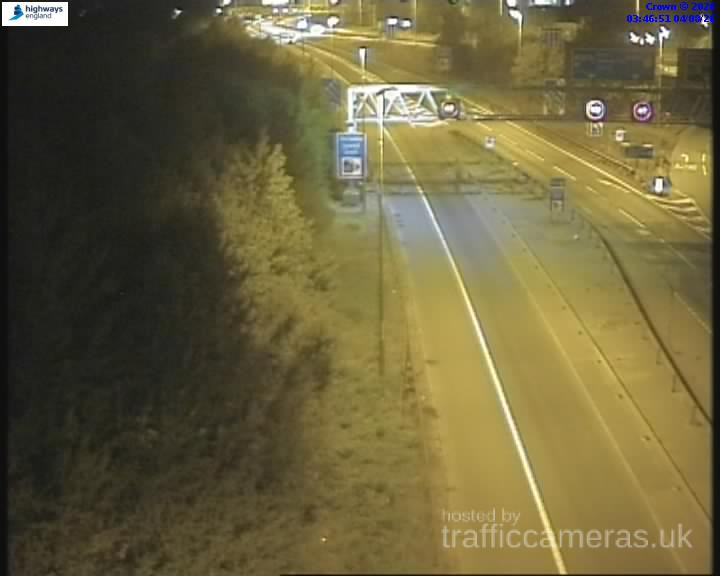 M23 Junction 8 to 9 camera 1