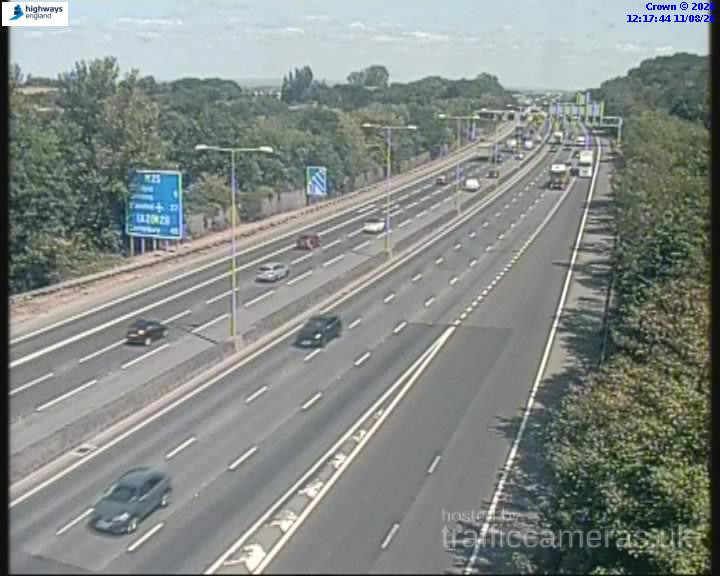 M25 Junction 1B